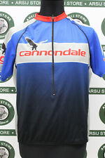 maglia ciclismo CANNONDALE TG L C55 bike shirt maillot trikot jersey 