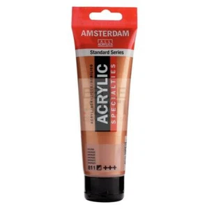 TUBO COLOR ACRÍLICO 811 BRONZO AMSTERDAM "ACRÍLICO" DA 120ML - Imagen 1 de 4