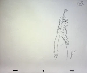 Green Eggs & Ham Production Art LEN SIMON Hand Drawn Layout Pencil Dr. Seuss #NN - Picture 1 of 2
