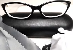 OAKLEY OX 1086-0152 TUXEDO EYEGLASS FRAMES – Black / White – 52/15 - Picture 1 of 10