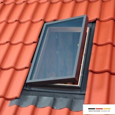 VELUX Dachausstiegsfenster VLT 1000, Dachausstieg inkl. Universal Eindeckrahmen - Bild 1 von 2