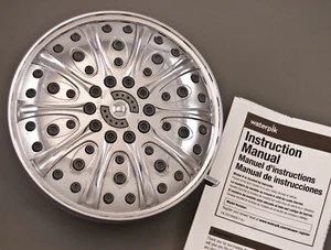 WATERPIK RainFall 6-Setting Showerhead w/PowerPulse Massage, Chrome (XMT-633E) - Picture 1 of 5