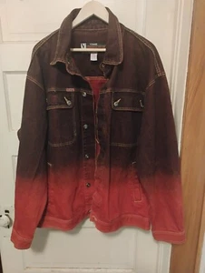 Verse Jeans & jacket Black Red Sacrifice Satanic Cult Blood Worship Devil Evil - Picture 1 of 20