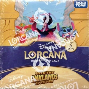 Disney LORCANA Into the Inklands Japanese ver. Booster Sealed Box - Picture 1 of 12