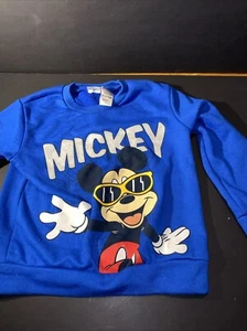 MICKEY MOUSE Boy's Size 4t Sweat Shirt - Picture 1 of 3