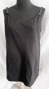 Camisola de enfermería Love By Gap negra sin mangas - talla grande - Imagen 1 de 2
