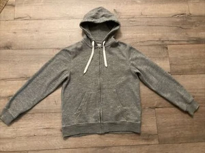 H&M ~ SWEATJACKE mit Kapuze Innen mit Fleece ~ grau - Gr. M * Top Zustand - Bild 1 von 5