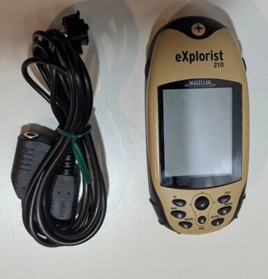 Magellan eXplorist 210 Handheld GPS Hiking Hunting Geocaching - Image 1 of 4