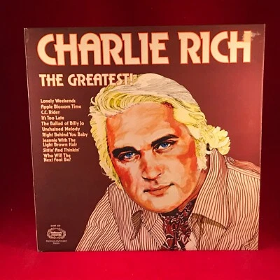 CHARLIE RICH The Greatest! 1974 UK VINYL LP RECORD Hallmark best of hits - Image 1 of 3