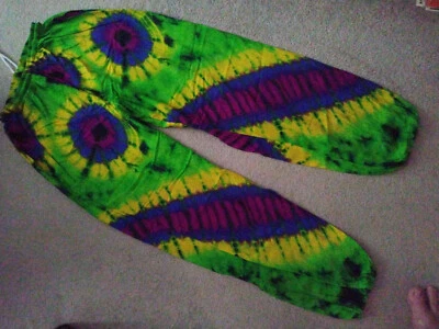 Mujer (Niñas) Tie Dye Lounge Pantalones Arco Iris Foto 1 de 4