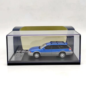 Hi Story 1:43 Subaru Legacy Grand Wagon 1996 Blue HS324BL Resin Model Car - Picture 1 of 6