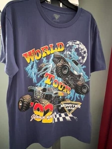 Monster Jam World Tour Jammin Since '92 Tshirt (Adult Large) - Picture 1 of 4