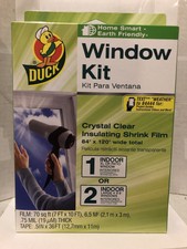 Duck Insulating Window Kit Crystal Clear 84x120