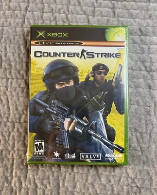 Counter-Strike 1ST PRINT (Original Xbox 2003) FACTORY SEALED! - RARE! - Image 1 of 4