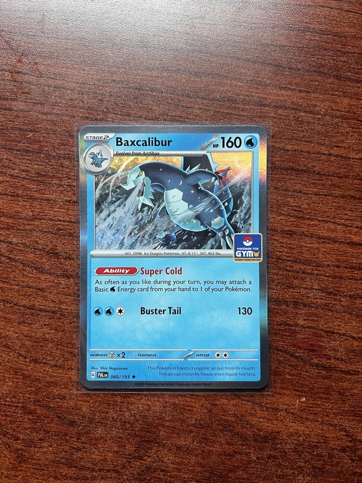 Baxcalibur Stamped Asia Exclusive GYM 060/193 Pokemon TCG NM - Image 1 of 1