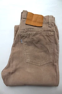 Levi's 917 bootcut corduroy jeans 5 JR. M W28 L34 beige LEVH634 - Picture 1 of 12