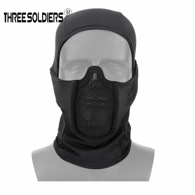 Balaclava Mesh Mask Ninja Tactical Mask with Full Face Protection for Outdoor - Image 1 of 4
