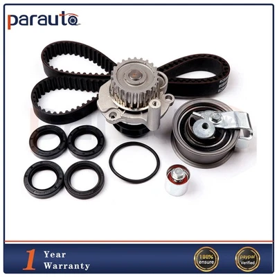 Timing Belt Water Pump Kit for 99-2006 Volkswagen Passat Audi A4 Turbo 1.8L 4.0L Foto 1 de 4