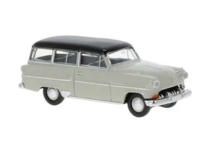 Brekina 1/87 HO Opel Olympia Wagon 1953-54 Gray/Black 20247 - Picture 1 of 1