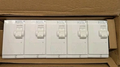Disyuntores de 30 amperios, Leviton LB230-T 30A, 30 AMP Leviton Breaker, caja de 5  Foto 1 de 2