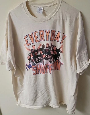 Camiseta Gildan NFL Chicago Bears Everyday I'm Shufflin Blanca 2 XL NFC Norte Foto 1 de 4