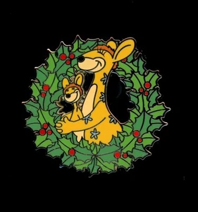 DLR Känguru Baby Roo It's a Small World Tiere Mystery Kranz Disney Pin - Bild 1 von 1