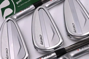 Ping i230 Irons / 4-PW+UW / Orange Dot / Regular Flex Recoil ES 780 F3 Shafts - Picture 1 of 7