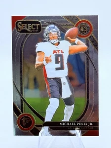 2024 Panini Select Club Level Michael Penix Jr RC Rookie Card Atlanta Falcons - Bild 1 von 2