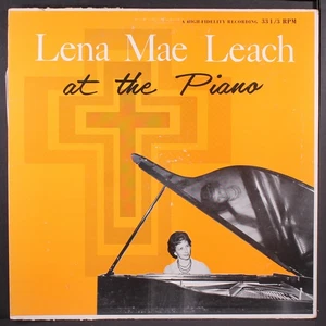 LENA MAE LEACH: at the piano CUSTOM 12" LP 33 RPM - Picture 1 of 2