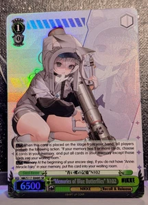 Weiss Schwarz Nikke S117-E049S SR "Memories of Blue Butterflies" N102 FOLIE - Bild 1 von 1