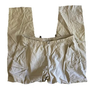 North Face Pants Womens XL Cargo Pockets Straight Leg Casual Outdoors Elastic - Picture 1 of 7