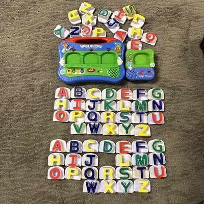 WORKING Leap Frog Word Whammer Fridge Phonics Complete Set Magnetic Letters 2004 - Image 1 of 4