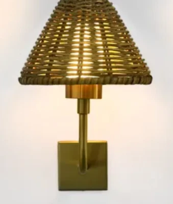 LINQUILLO DE PARED INALÁMBRICO RECARGABLE RATÁN Foto 1 de 4