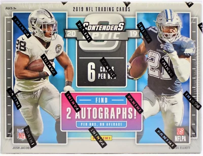 2019 Panini Contenders Optic Football Factory Sealed Hobby Box - Image 1 of 4