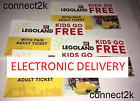 FL HOPPER KID CHILD GO FREE Legoland FLORIDA Exp 6/30/23 - Electronic Delivery