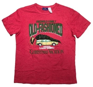 Camiseta roja de vacaciones de Navidad de la familia Griswold de National Lampoon's L - Imagen 1 de 6