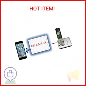 Cell2jack - Adapter telefonu komórkowego do domu - Wykonaj i odbierz telefon komórkowy o - Zdjęcie 1 z 2