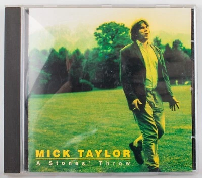 Винтажный Мик Тейлор "A Stones Throw" Англия Импортный Альбом CD Sensible Records - Изображение 1 из 4