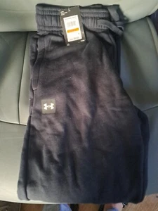 New Mens UA Under Armour Gym Fleece Rival Joggers Pants Sweatpants New With Tag - Picture 1 of 4