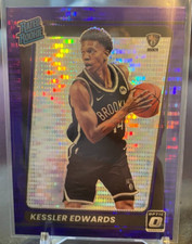 2021-22 Donruss Optic Kessler Edwards Rated Rookie PURPLE PULSAR #154 SP
