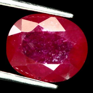 Shola Genuine 5.25 Ct Natural Pink Red Ruby from Madagascar - Picture 1 of 2