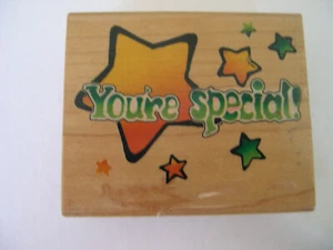 You're Special Stempel Holz montiert Sterne - Bild 1 von 2