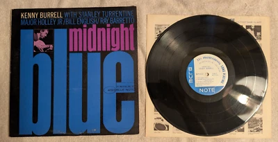 Kenny Burrell Midnight Blue LP NY BLP 4123 Van Gelder Ear - Image 1 of 4