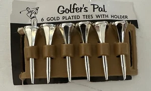 T-shirt da golf vintage placcate in oro Golfer's Pal 6 con supporto che scivola sulla cintura - Foto 1 di 7