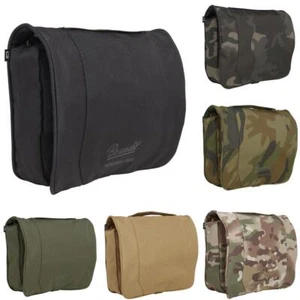 Brandit Toiletry Bag Large Outdoor Wash Bag Travel Toiletry Bags Camping Holiday - Picture 1 of 25