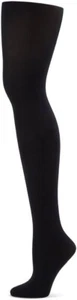 Capezio Ultra Soft Footed Tights L-XL Style 1915 New Black - Picture 1 of 3