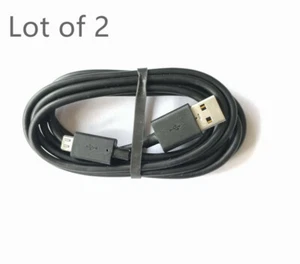 2x 5Ft Micro USB Charge Cable Charger Cord for Amazon Kindle Fire HD 7/8 Tablet - Picture 1 of 3