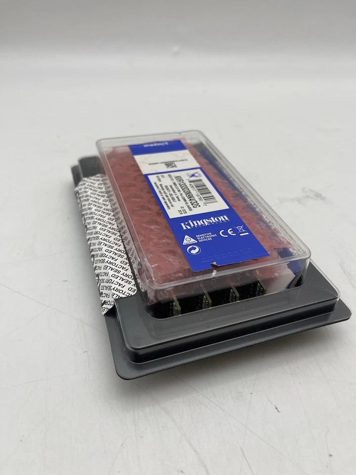 32GB (4x 8GB) Kingston KVR1333D3N9K4/32G DDR3-1333 2Rx8 CL9 ECC DIMM Server Ram - Image 1 of 3