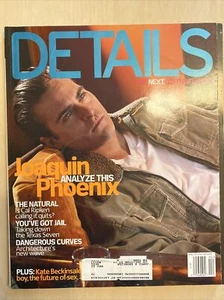 DETAILS April 2001 Mag JOAQUIN PHOENIX  KATE BECKINSALE CAL RIPKEN PETE YORN - Picture 1 of 3