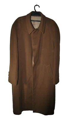 LORO PIANA URBIS WOOL COAT BROWN COLOR SIZE 5XL ITALY MADE - Image 1 of 4